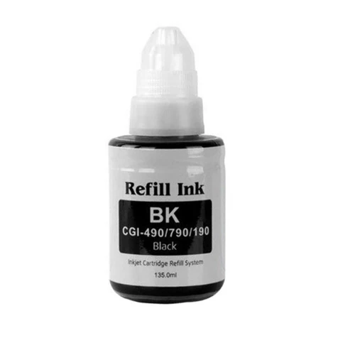 Canon DYE Ink C490BK Black 135ML Compatible