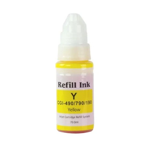 Canon DYE Ink C490Y Yellow 70ML Compatible